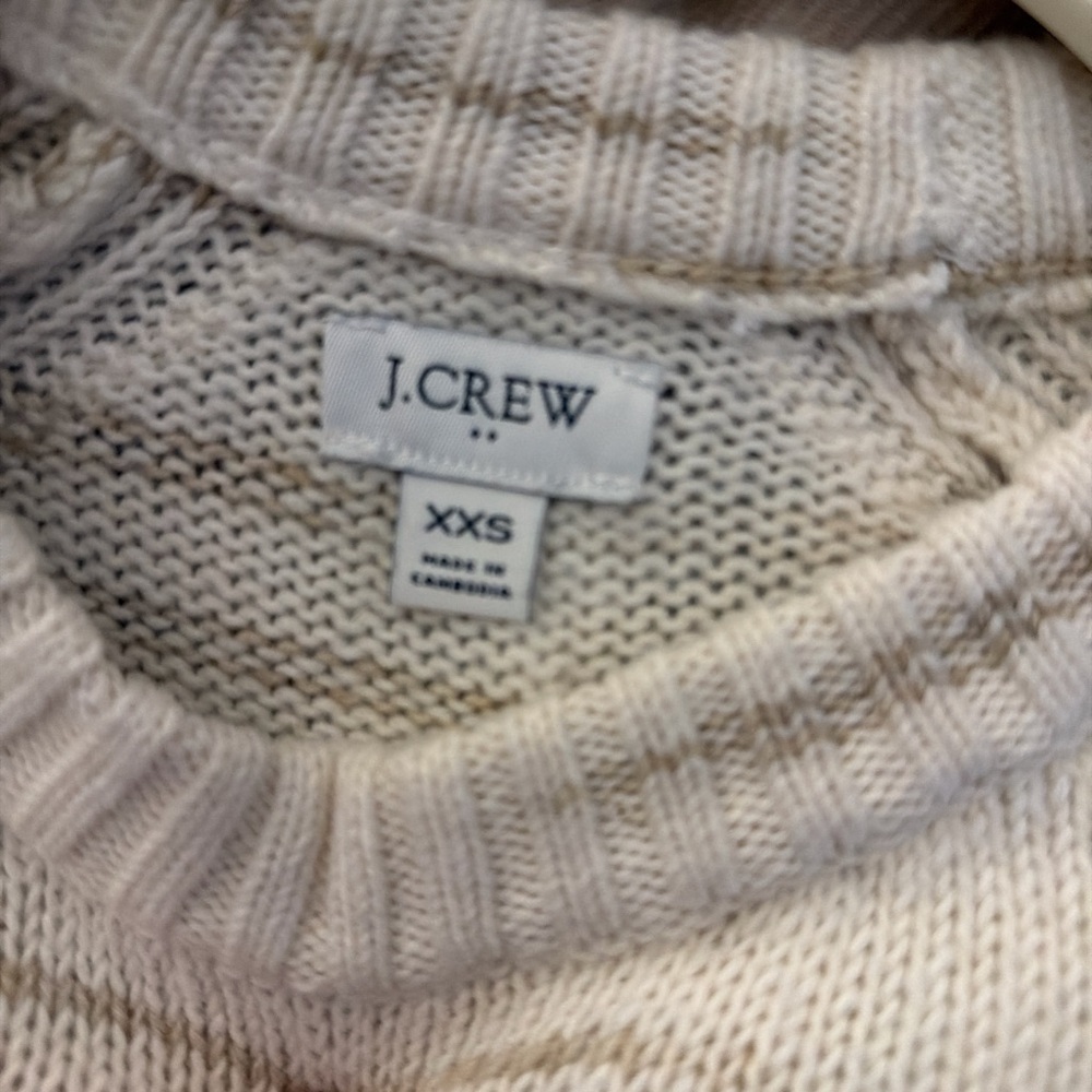 J. Crew Soft Cream Pullover
